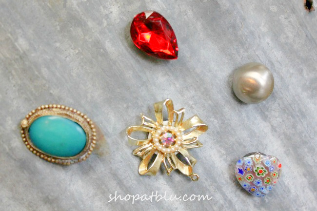 Vintage Jewelry Magnets