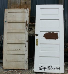 shopatblu chippy doors five panel antique