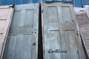 shopatblu chippy doors antique vintage