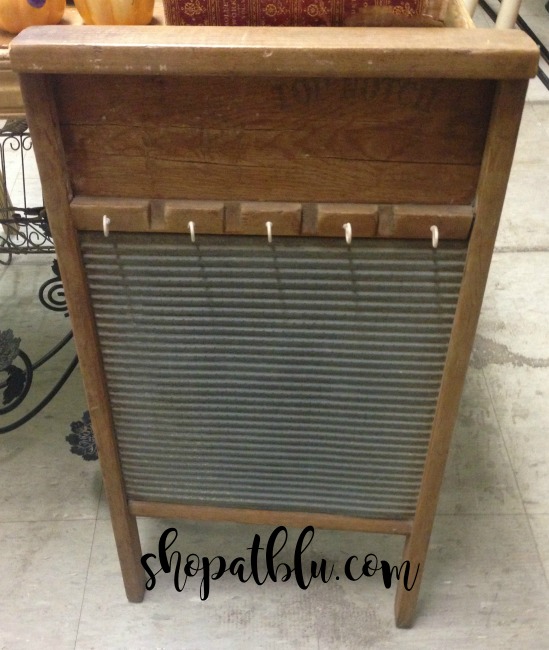 The Blue Building Antiques Alabaster AL Quick Upcycle Project Washboard