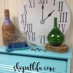 The Blue Building Anitiques Alabaster AL shopatblu farmhouse decor clock