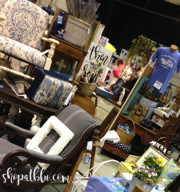 The Blue Building Antiques, Alabaster AL Vintage Market Days of Mobile Upholstered Chairs