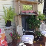 The Blue Building Antiques, Alabaster AL Back Deck Makeover mantle