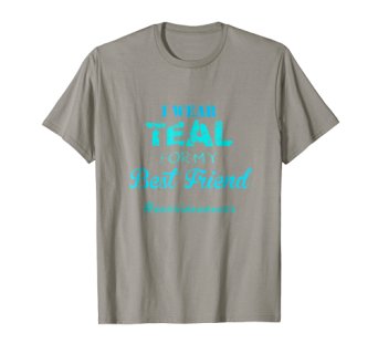 The Blue Building Antiques, Alabaster AL shopatblu tshirt designs I wear teal ovarian cancer