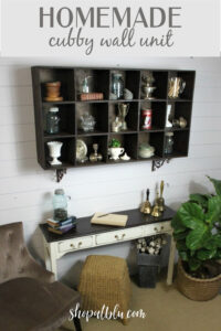 shopatblu homemade cubby unit
