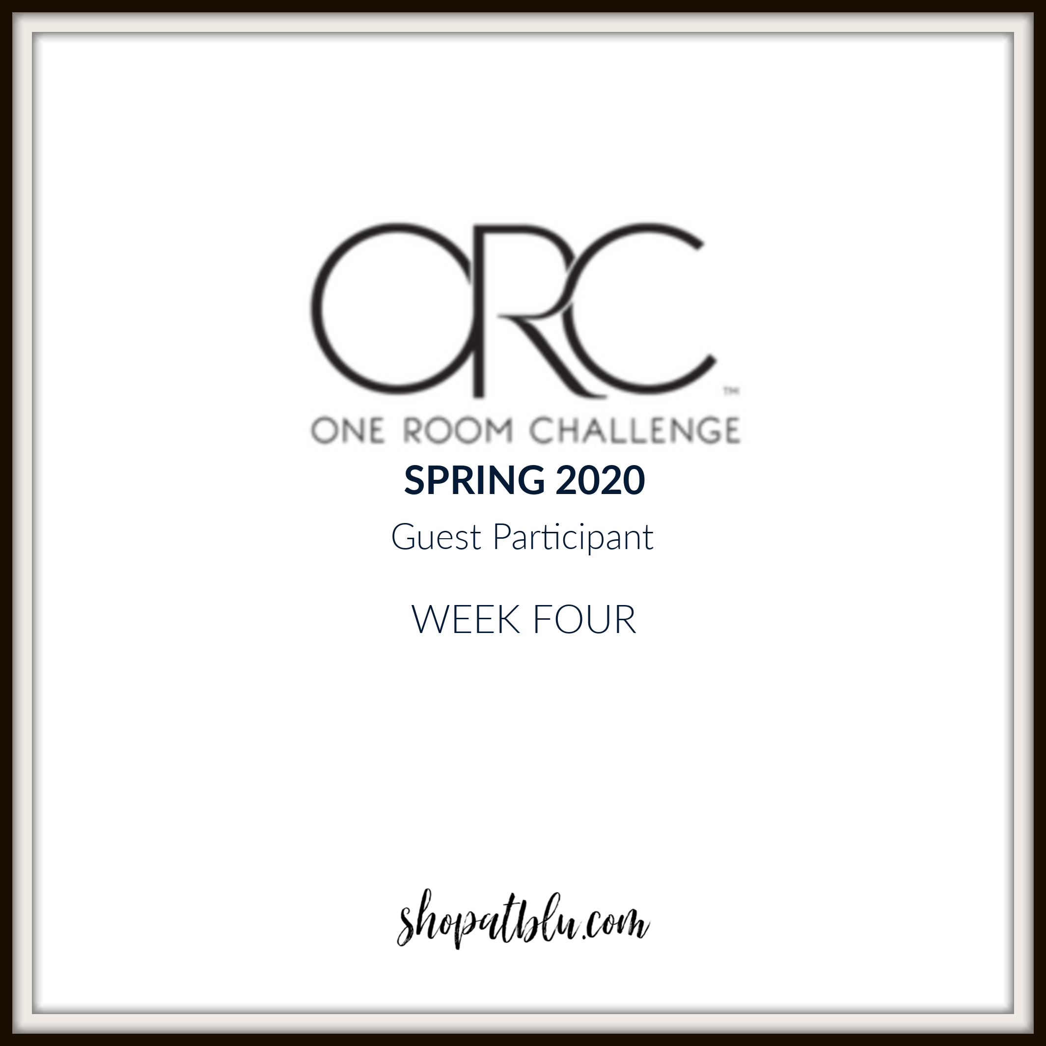 The Blue Building Antiques Shopatblu ORC Spring 2020 Week four