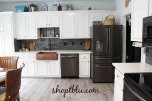 The Blue Building Antiques Shopatblu tuscan Inspired kitchen final reveal sink wall