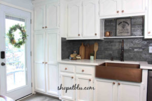 shop at blu kitchen copper farmhouse sink wall