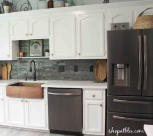 The Blue Building Antiques Shopatblu tuscan Inspired kitchen final reveal appliances
