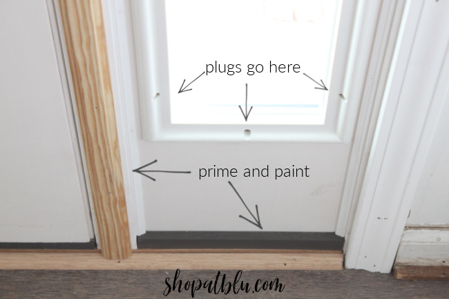 the-blue-building-antiques-shopatblu-entryway-100-dollar-room-challenge-primed-door-prep