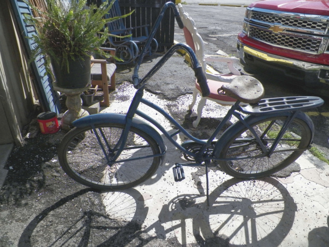 The Blue Building Antiques Shopatblu vintage bicycle original
