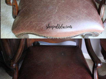 The Blue Building Antiques Shopatblu How to Restore Leather Seats Seat 1 results