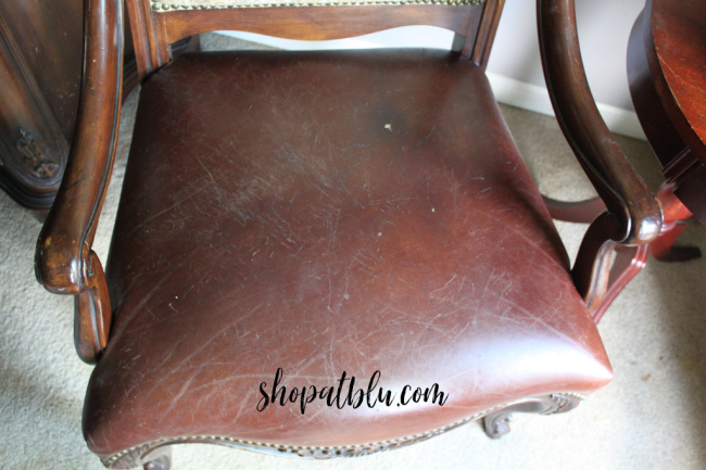 The Blue Building Antiques Shopatblu How to Restore Leather Seats Seat 2nd coat