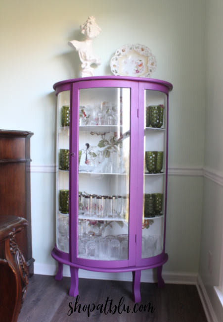 The Blue Building Antiques Shopatblu Thrift Store China Cabinet