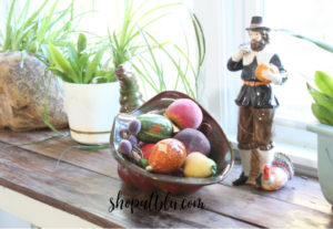 The Blue Building Antiques Shopatblu Table Risers cornucopia