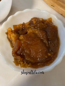 The Blue Building Antiques Shopatblu Easy Crockpot Apple Cobbler final