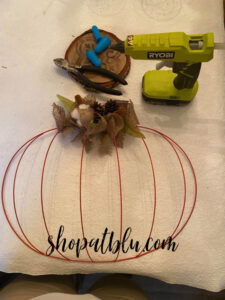 The Blue Building Antiques Shopatblu wire pumpkin tools