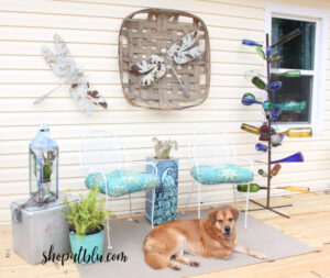 The Blue Building Antiques Shopatblu New deck FINAL