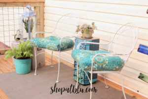 The Blue Building Antiques Shopatblu New deck coffee chairs