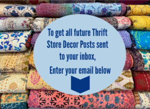 The Blue Building Antiques Shopatblu week one january declutter challenge TSDT arrow