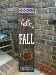The Blue Building Antiques Shopatblu upcycled wooden pumpkins Gathered in the Kitchen