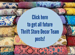 The Blue Building Antiques Shopatblu week one january declutter challenge TSDT