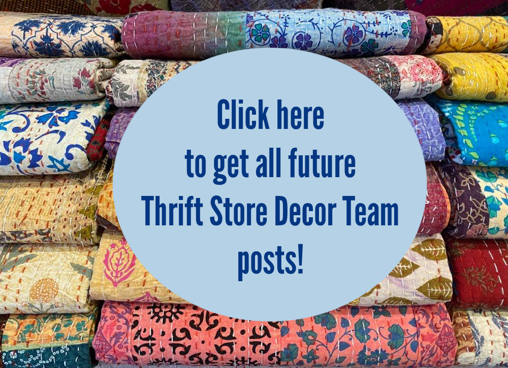 The Blue Building Antiques Shopatblu week one january declutter challenge TSDT