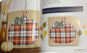 The Blue Building Antiques Shopatblu upcycled wooden pumpkins Crafting with Flannel