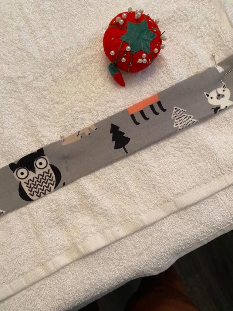 Flannel Project How to Embellish Hand Towels Shop at Blu