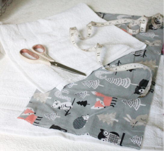 Flannel Project How to Embellish Hand Towels Shop at Blu