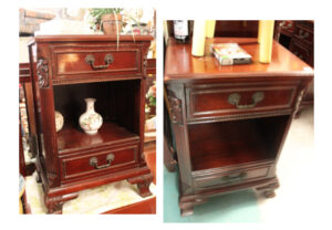 The Blue Building Antiques Shopatblu Master Bedroom nightstands