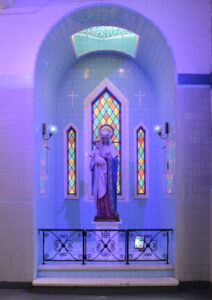 The Blue Building Antiques Shopatblu Our Lady of Hallahan