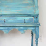 The Blue Building Antiques Shopatblu secretary upcycle side