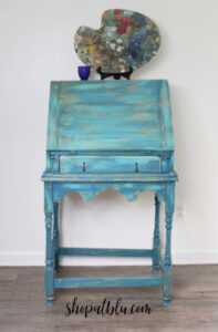 The Blue Building Antiques Shopatblu secretary upcycle