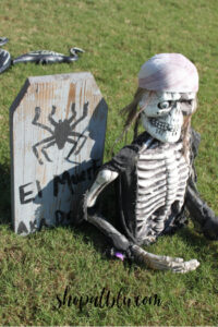 The Blue Building Antiques Shopatblu scrap wood tombstones el muerte
