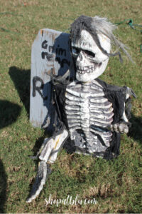 The Blue Building Antiques Shopatblu scrap wood tombstones grim