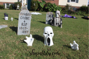 The Blue Building Antiques Shopatblu scrap wood tombstones ichabod