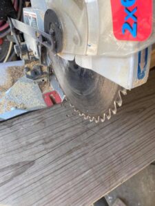 The Blue Building Antiques Shopatblu scrap wood tombstones miter saw