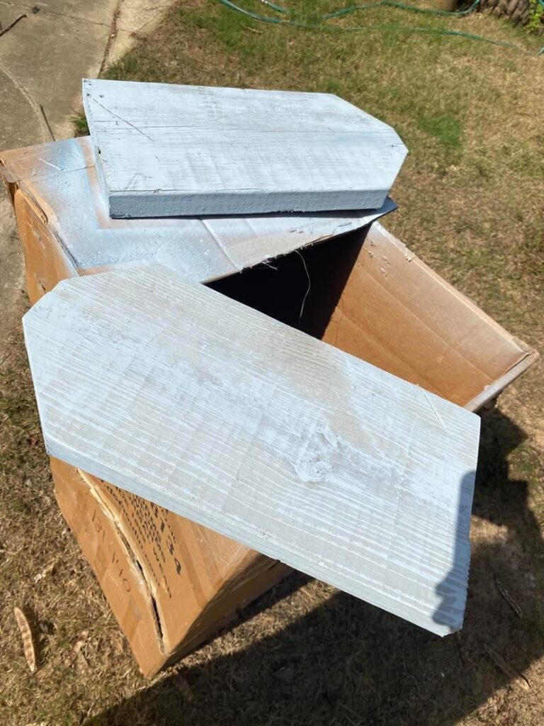 How to Make Halloween Tombstone Decor Out of Scrap Wood Shop at Blu