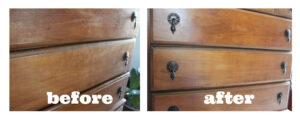 The Blue Building Antiques Shopatblu updated furniture highboy before and after hemp oil