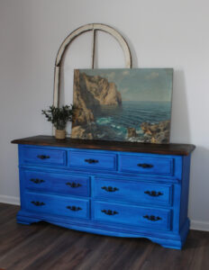 The Blue Building Antiques Shopatblu MBR dresser renew