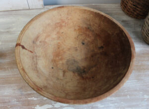The Blue Building Antiques Shopatblu dough bowls round