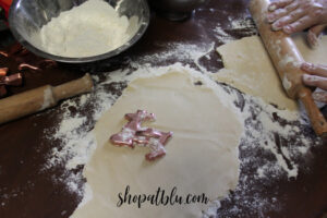 The Blue Building Antiques Shopatblu sugar cookie rolling dough