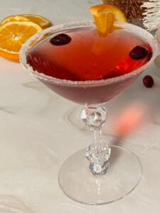 The Blue Building Antiques Shopatblu cranberry orange martinis