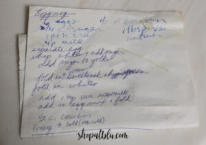 The Blue Building Antiques Shopatblu eggnog recipe