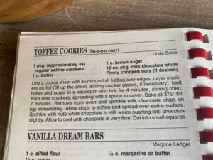 The Blue Building Antiques Shopatblu toffee cookies recipe