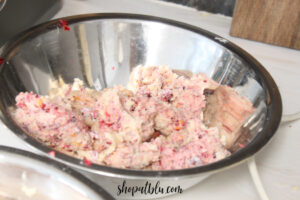 The Blue Building Antiques Shopatblu cranberry orange shortbread cookie mixed