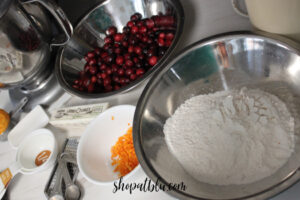 The Blue Building Antiques Shopatblu cranberry orange shortbread cookie ingredients