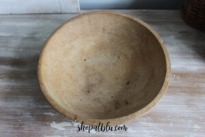 The Blue Building Antiques Shopatblu dough bowls Uncle Ed before