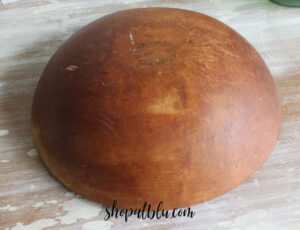 The Blue Building Antiques Shopatblu dough bowls Uncle Ed restored mark